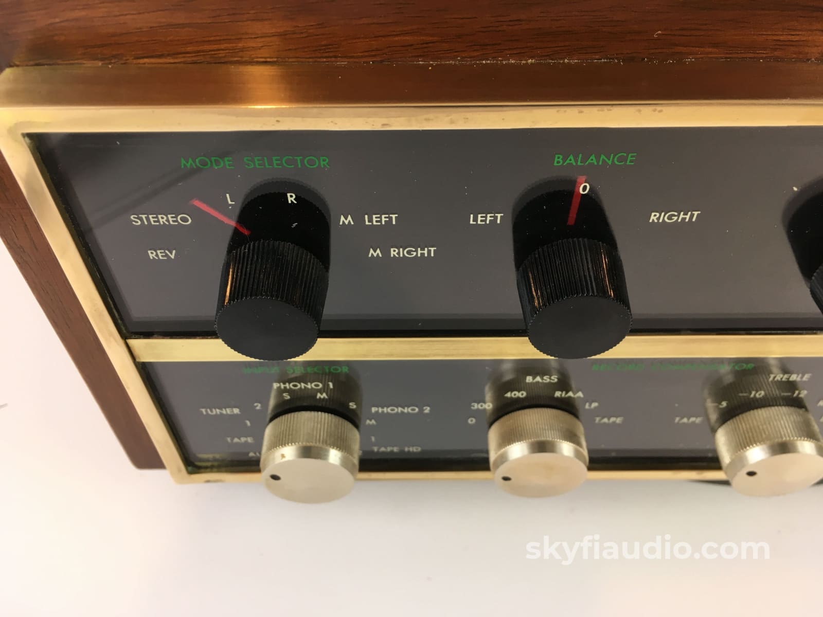 Mcintosh C20 Stereo Tube Preamp In Rare Brass Collectable And Serviced Preamplifier