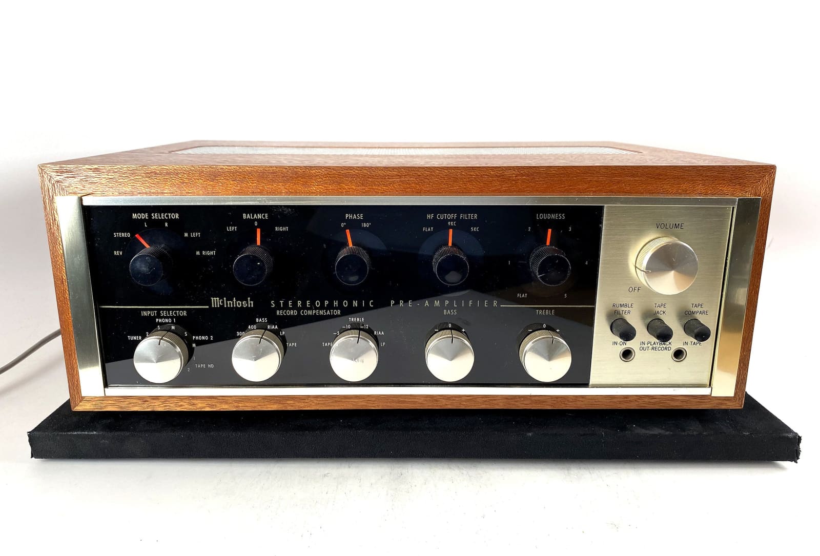 Mcintosh C20 Vintage Tube Preamp With Custom Case And Full Telefunken Complement Preamplifier