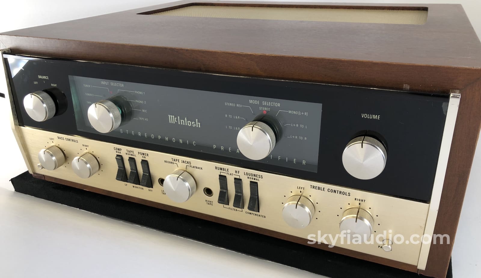 McIntosh C22 Vintage All-Tube Preamp - Collectors Edition - SkyFi Rest