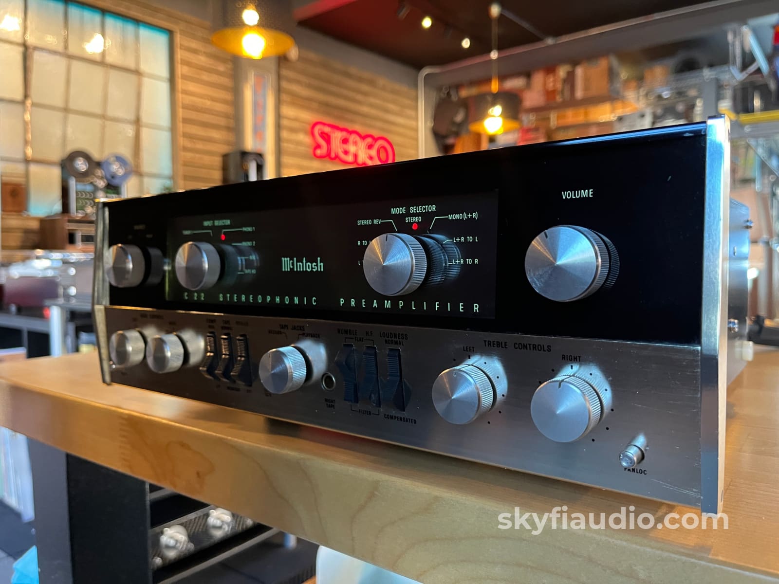 McIntosh C22 Vintage All-Tube Preamp - Serviced Preamplifier