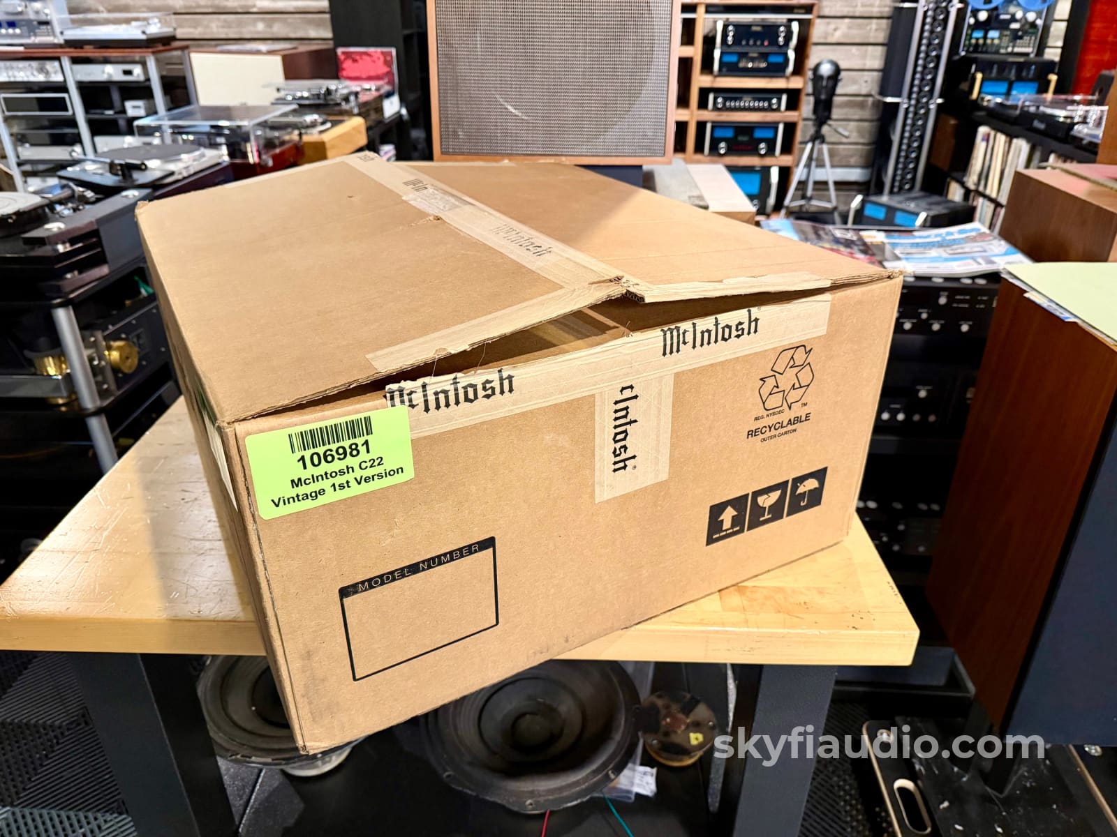 McIntosh C22 Vintage All-Tube Preamplifier - Holy Grail Vintage McIntosh - Serviced - Preamplifier