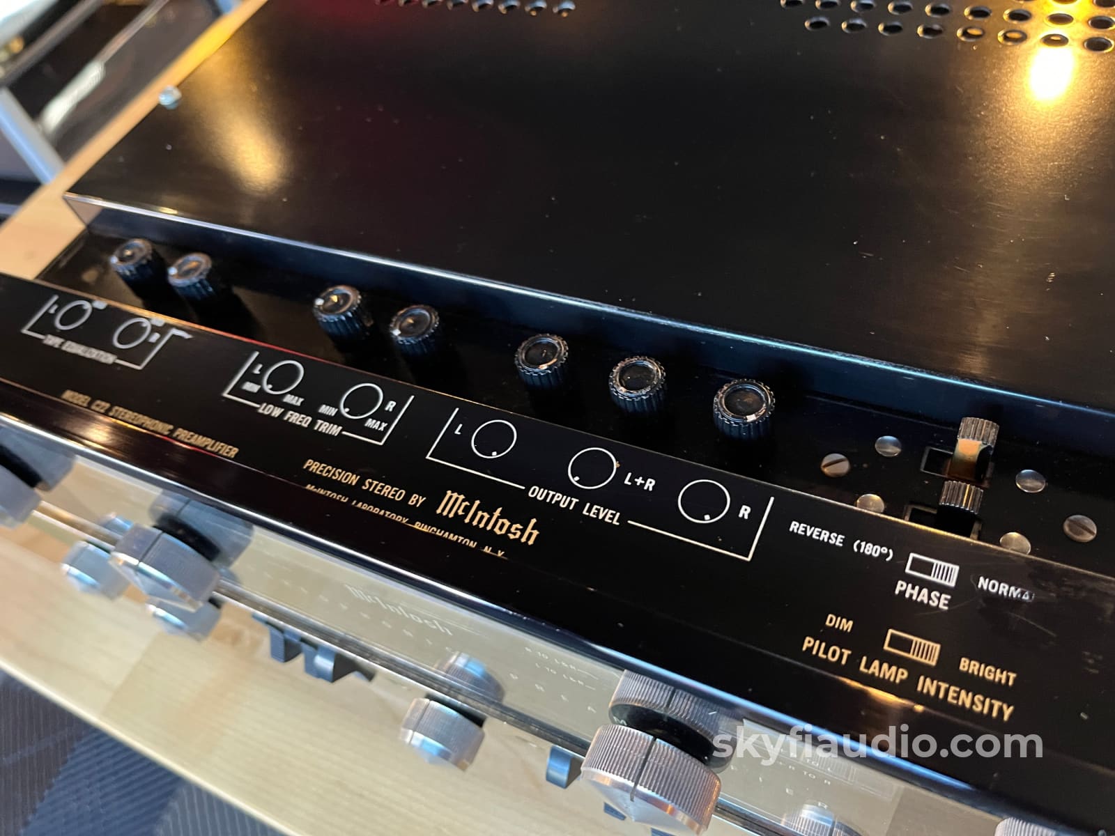 McIntosh C22 Vintage All-Tube Preamplifier - Holy Grail Vintage McInto