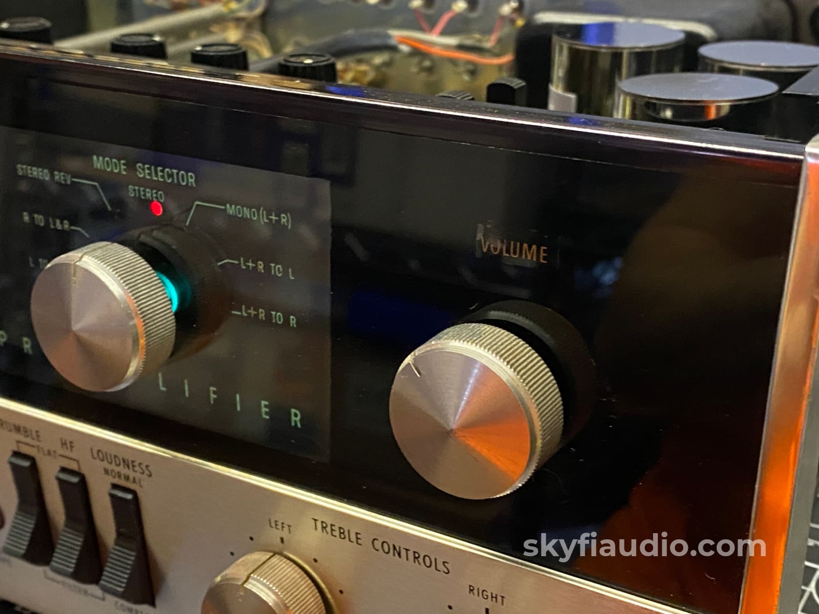 Mcintosh C22 Vintage Tube Preamplifier Restored And Highly Collectible .