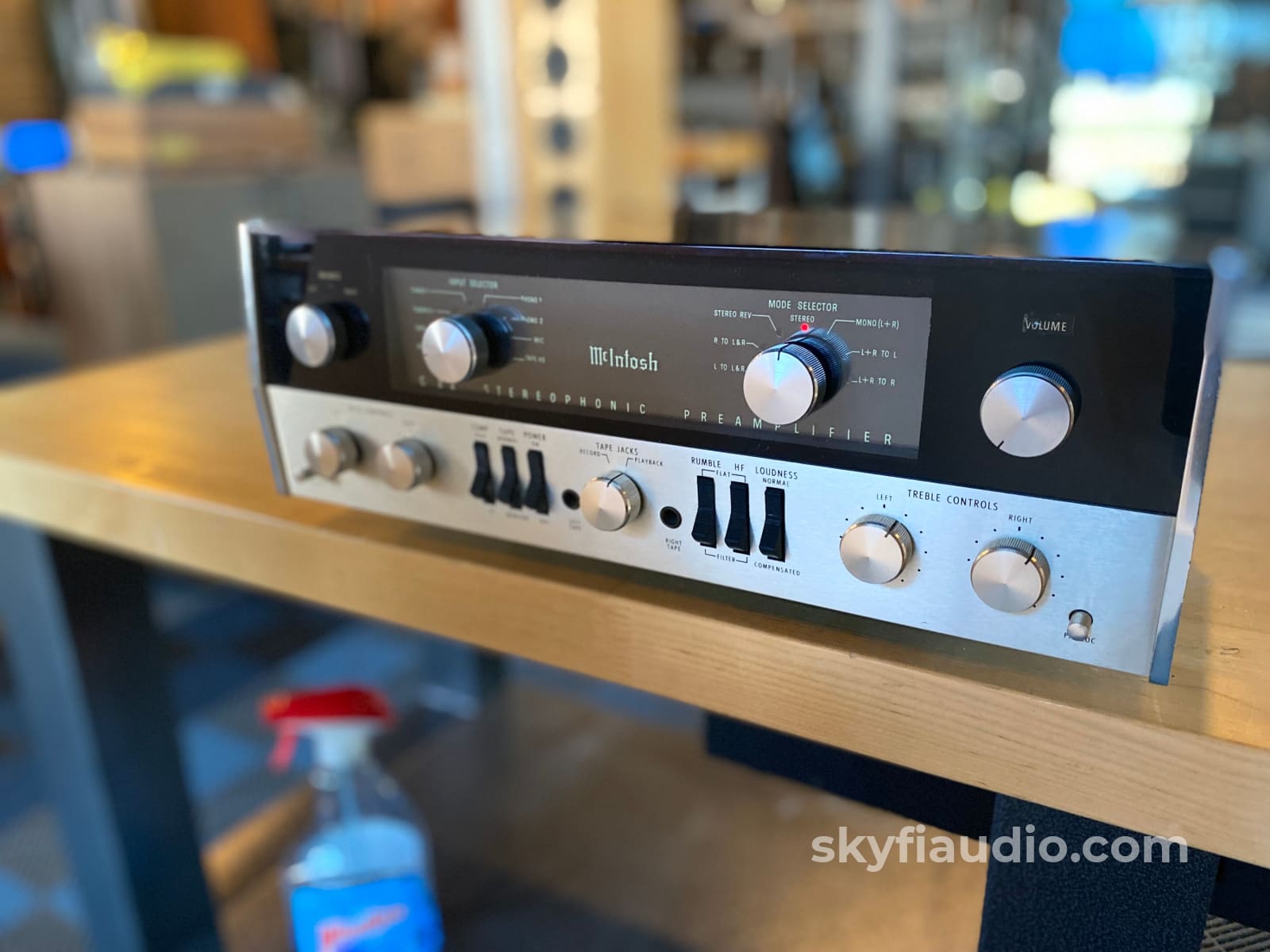 Mcintosh C22 Vintage Tube Preamplifier Restored And Highly Collectible .