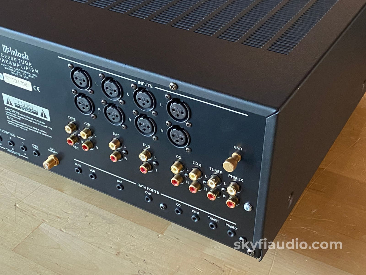 Mcintosh C2200 All Tube Analog Preamplifier - Serviced!