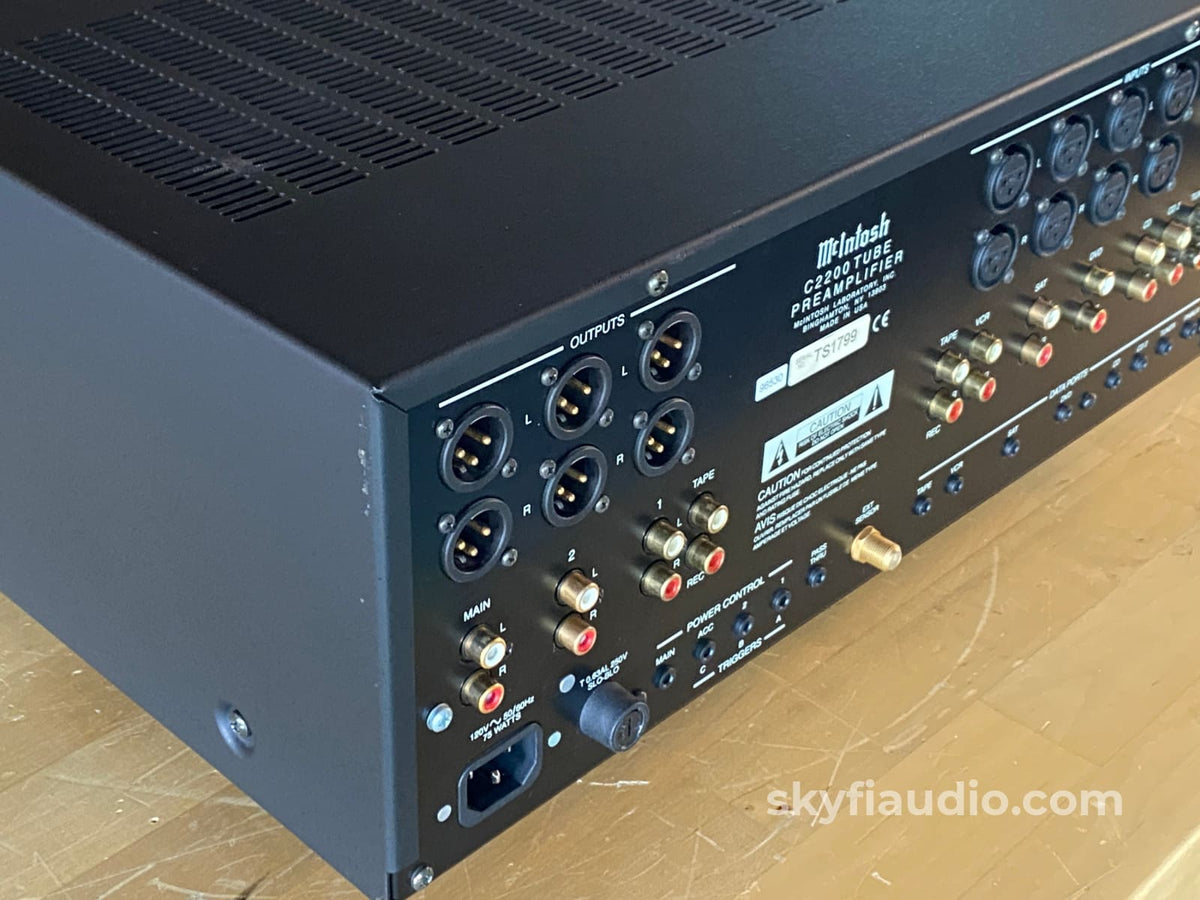 Mcintosh C2200 All Tube Analog Preamplifier - Serviced!