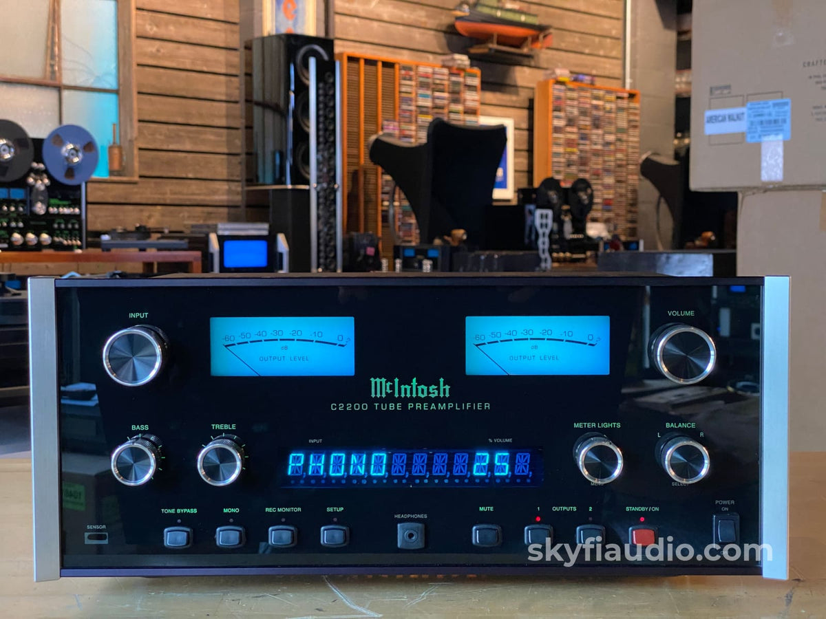 Mcintosh C2200 All Tube Analog Preamplifier - Serviced!