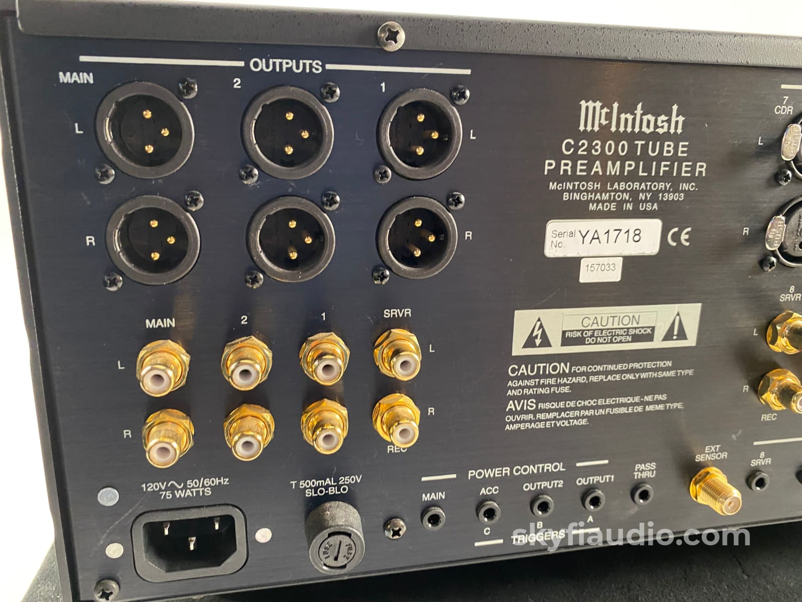 Mcintosh C2300 All Tube Analog Preamplifier