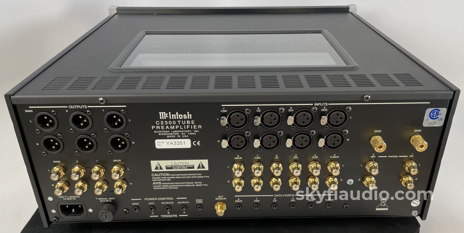 Mcintosh C2300 All Tube Analog Preamplifier With Extras