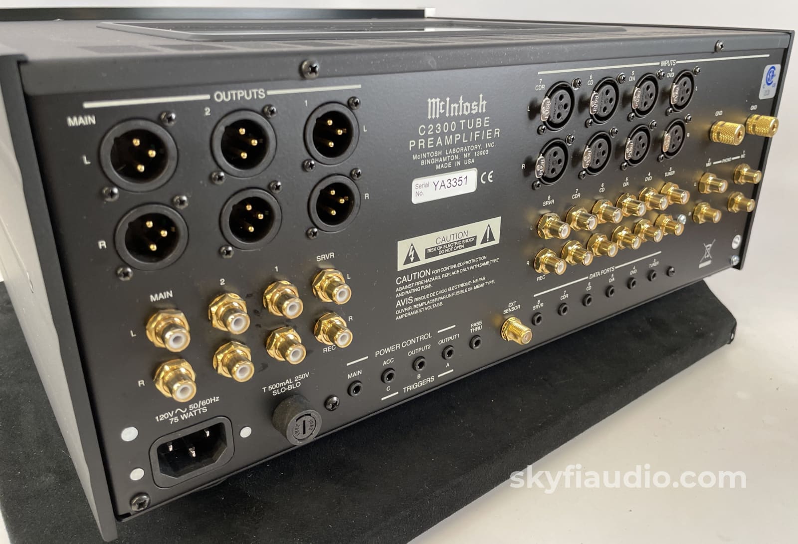 Mcintosh C2300 All Tube Analog Preamplifier With Extras