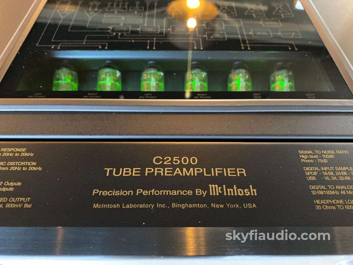 Mcintosh C2500 Tube Preamp Complete And Like New Rec0T1O0Myntes6Nd