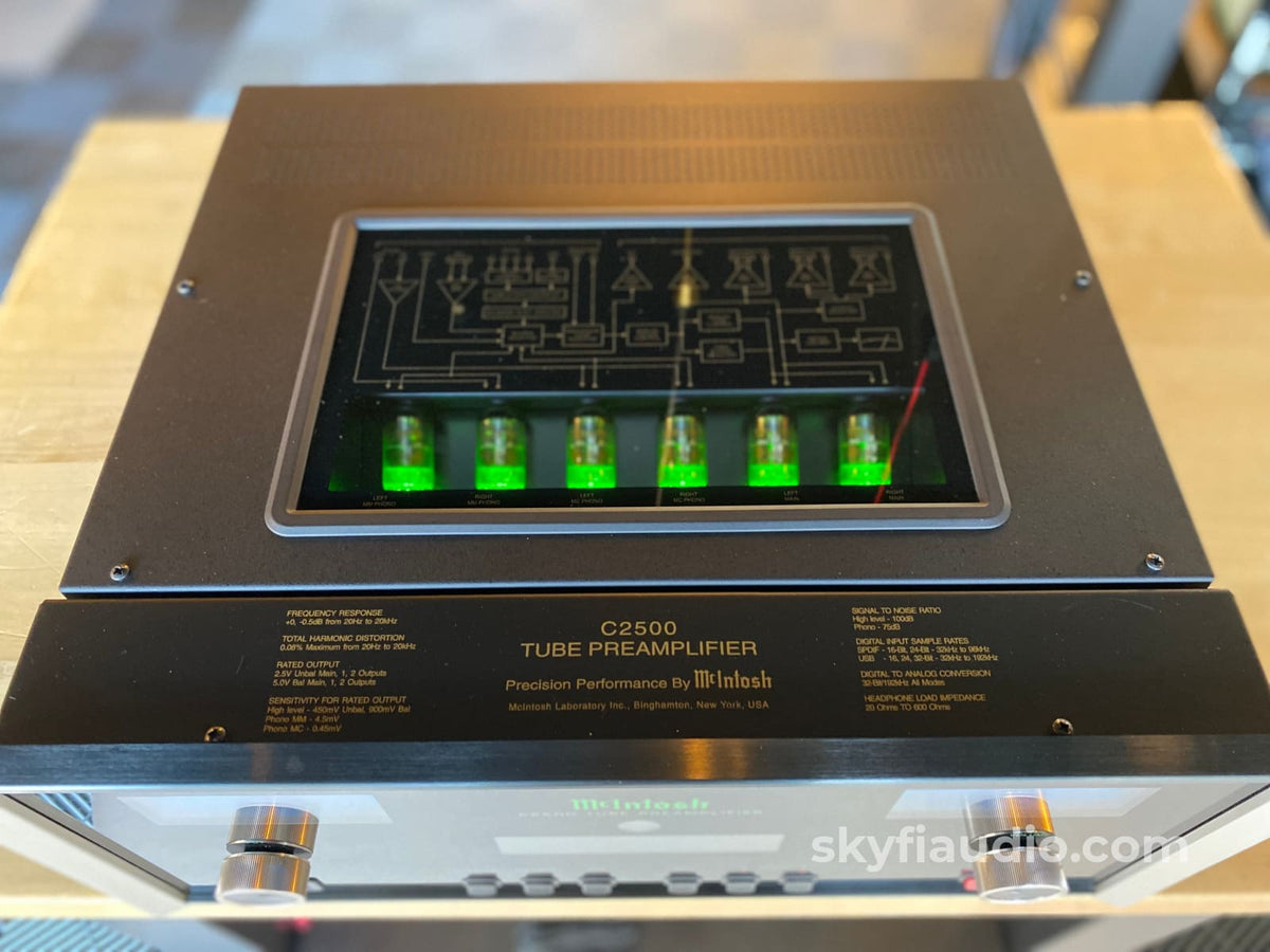 Mcintosh C2500 Tube Preamp Complete And Like New Rec0T1O0Myntes6Nd