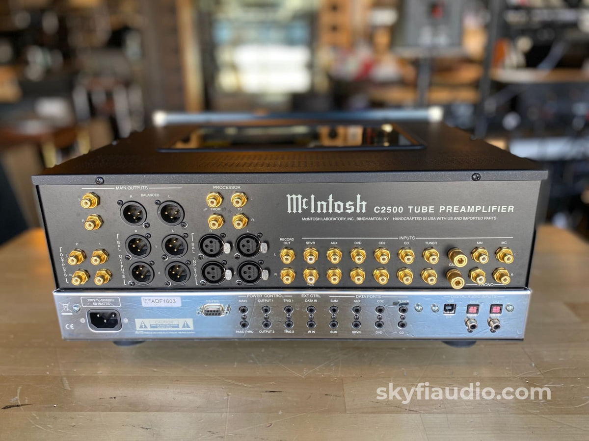 Mcintosh C2500 Tube Preamp Complete And Like New Rec0T1O0Myntes6Nd