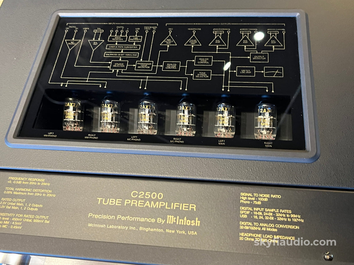 McIntosh C2500 Tube Preamplfier - Complete W/ Remote - Preamplifier