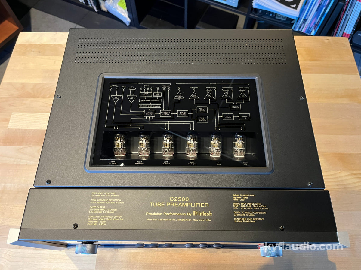 McIntosh C2500 Tube Preamplfier - Complete W/ Remote - Preamplifier