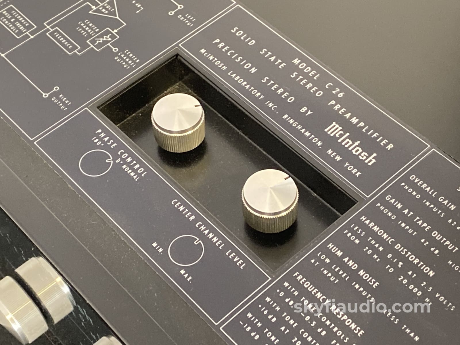 McIntosh C26 All Analog Preamplifier With Phono - Super Clean!