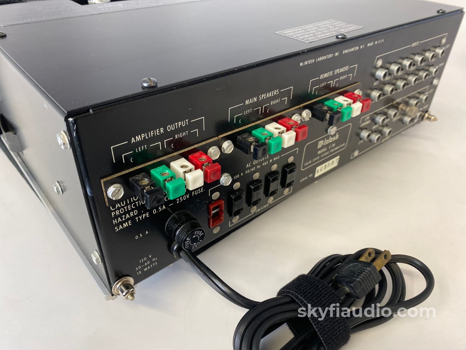 Mcintosh C26 All Analog Preamplifier With Phono - Super Clean!