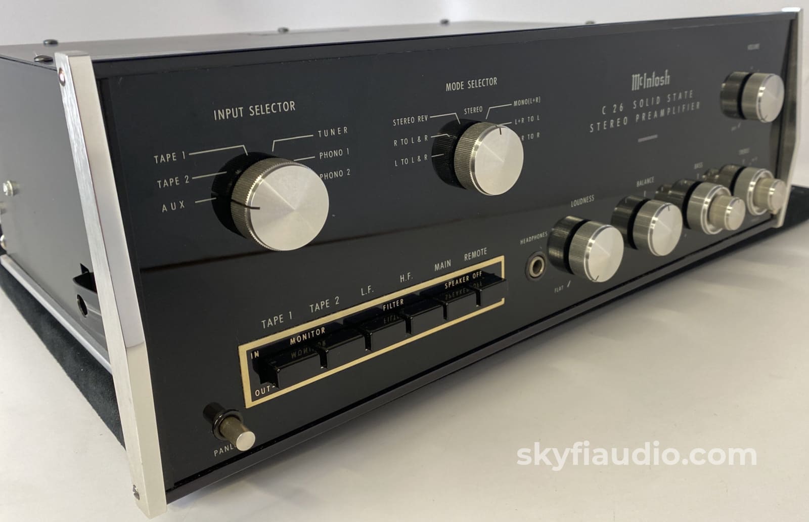 McIntosh C26 All Analog Preamplifier With Phono - Super Clean!