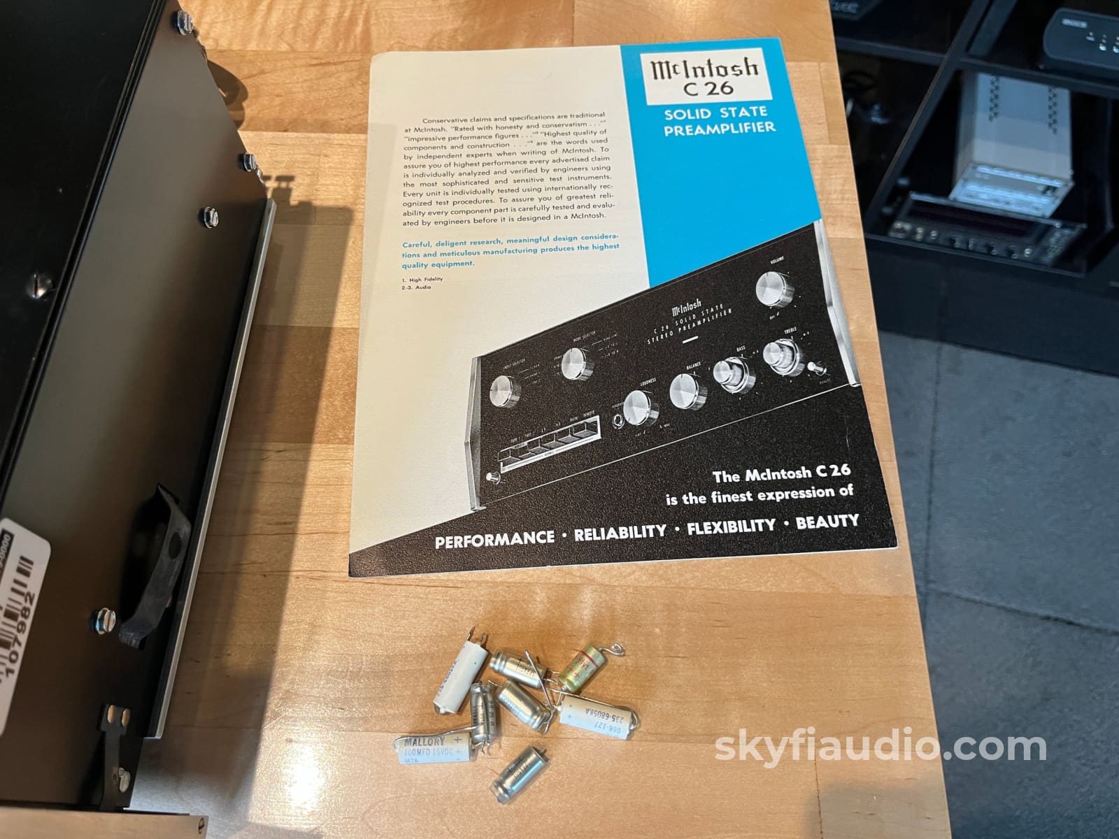 McIntosh C26 Solid State Preamplifier - Serviced - Dual Phono Inputs