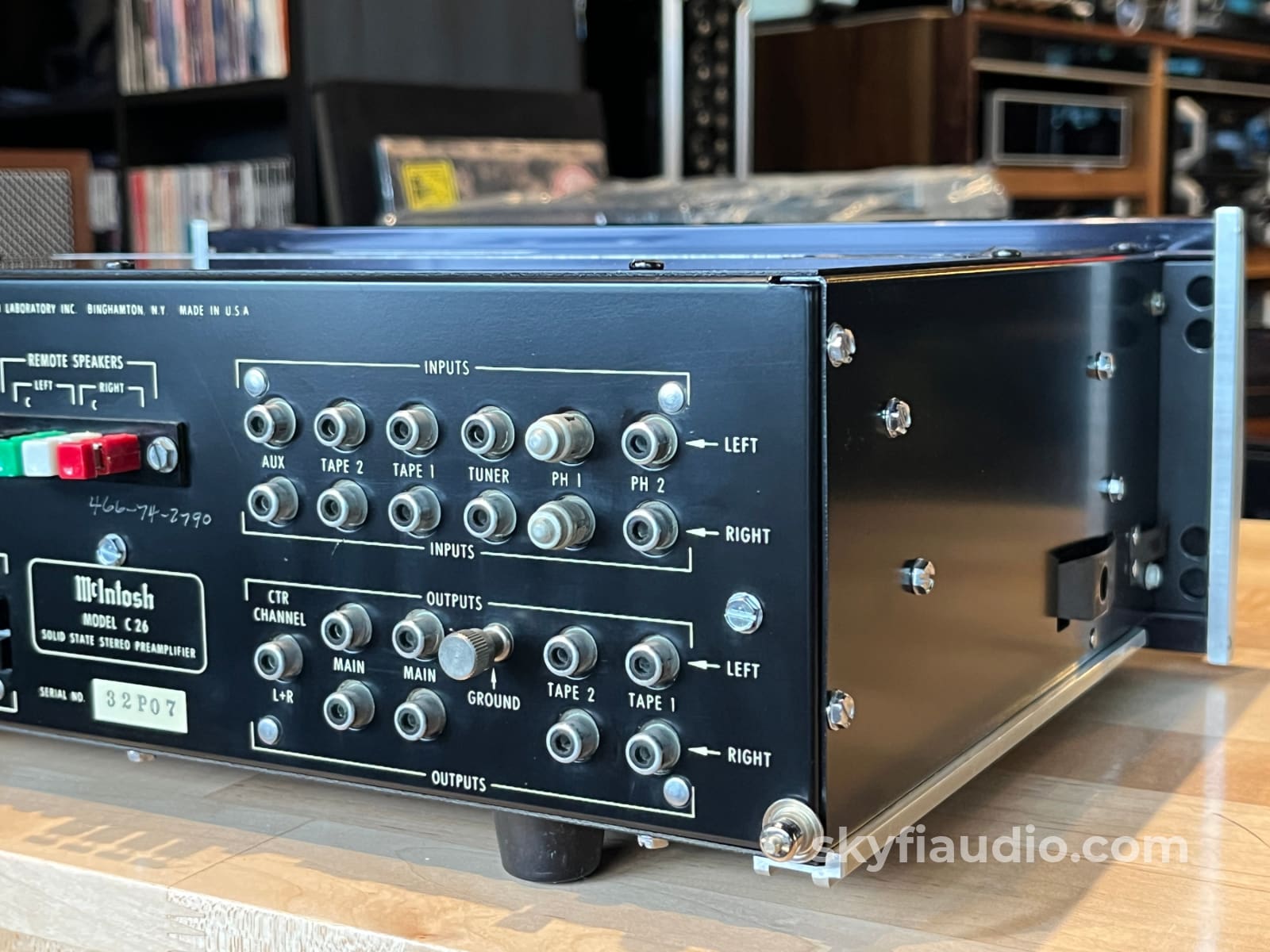 McIntosh C26 Solid State Preamplifier - Serviced - Dual Phono Inputs
