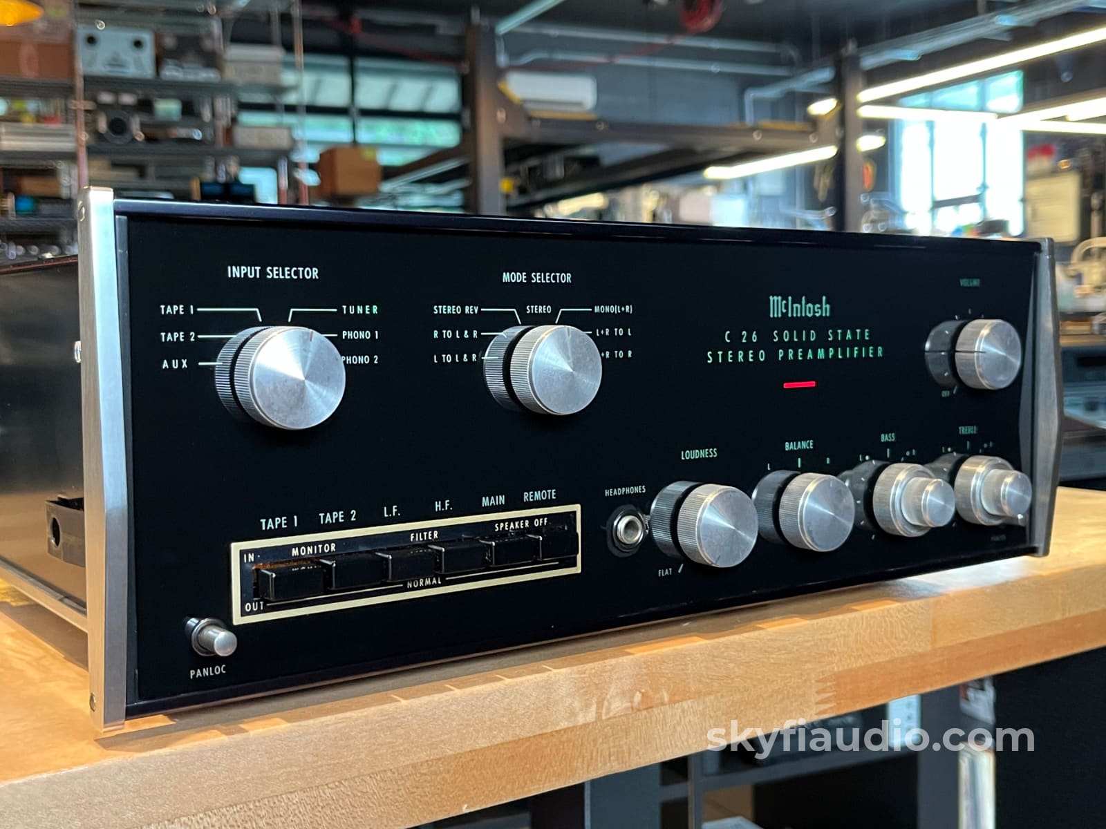 McIntosh C26 Solid State Preamplifier - Serviced - Dual Phono Inputs
