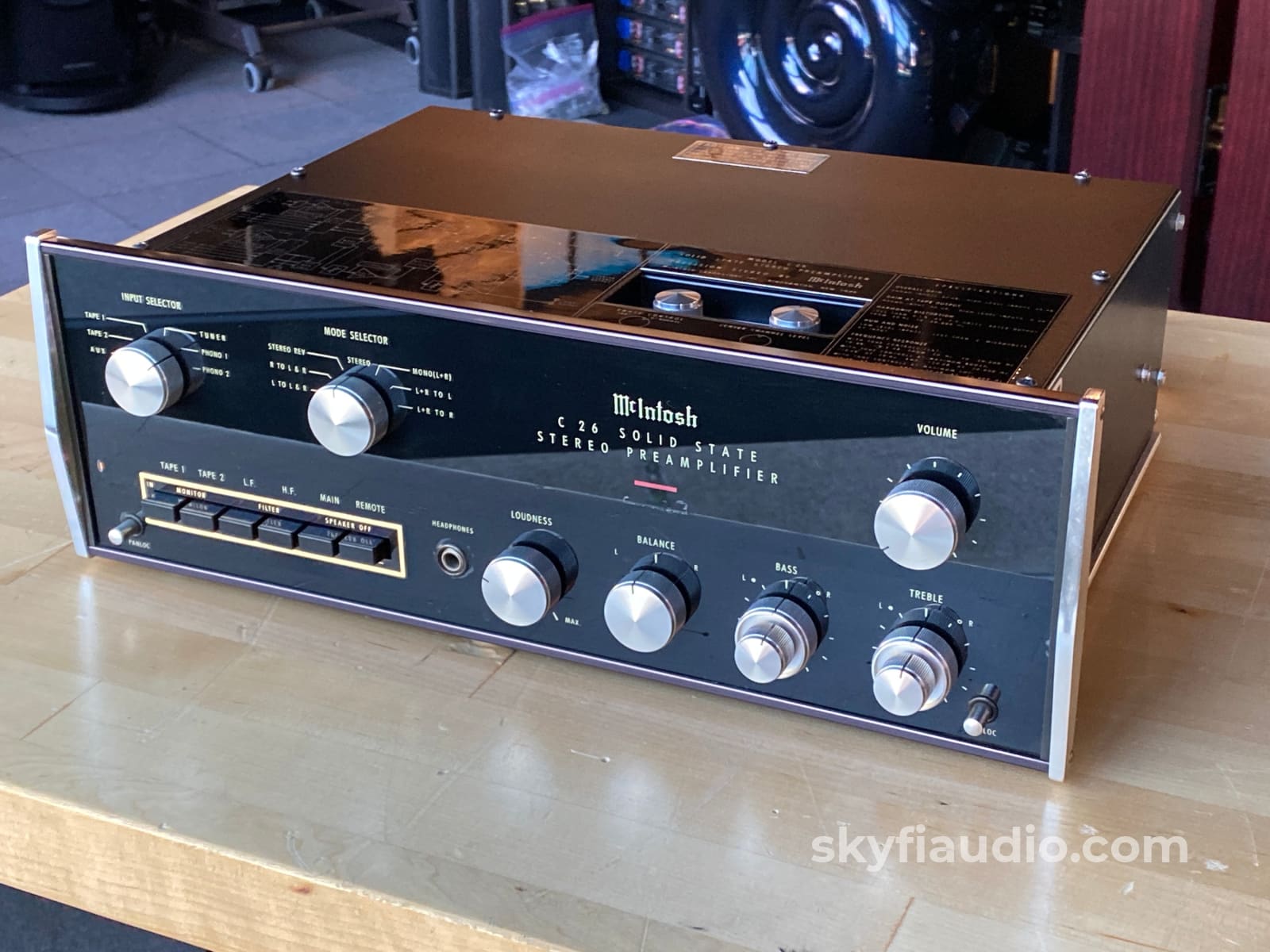 Mcintosh C26 Vintage Analog Preamplifier Serviced