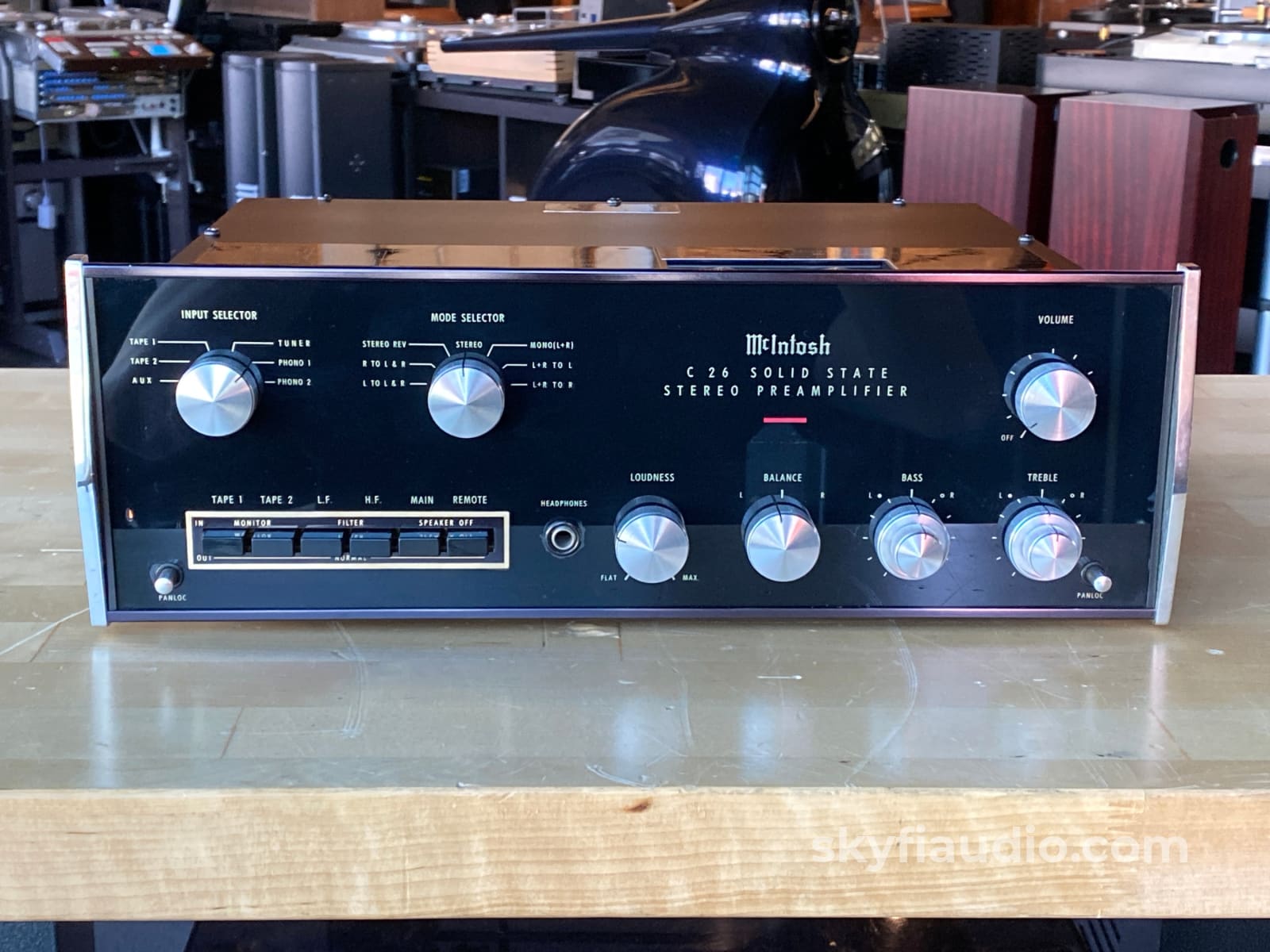 McIntosh C26 Vintage Analog Preamplifier, Serviced