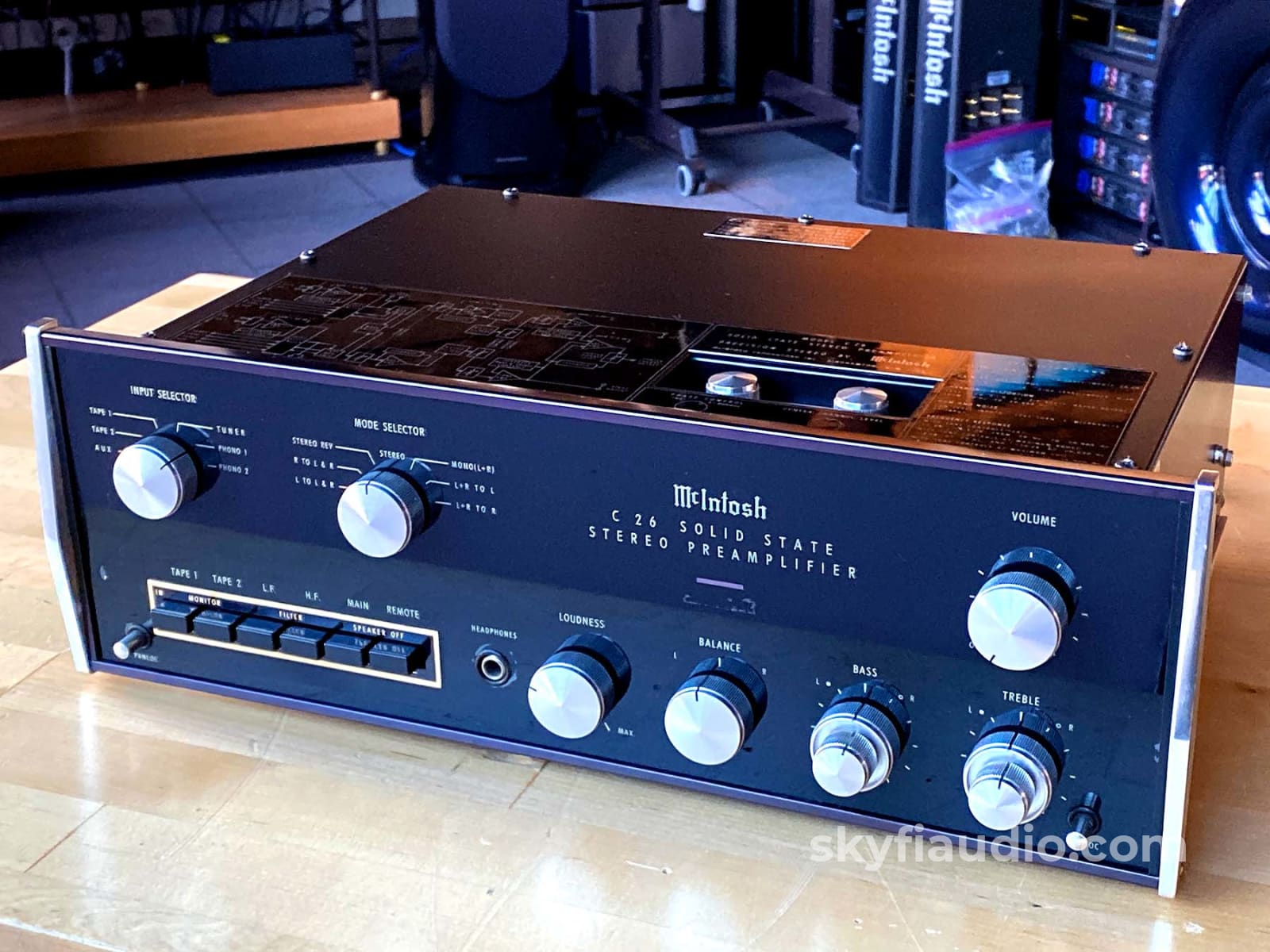 McIntosh C26 Vintage Analog Preamplifier, Serviced