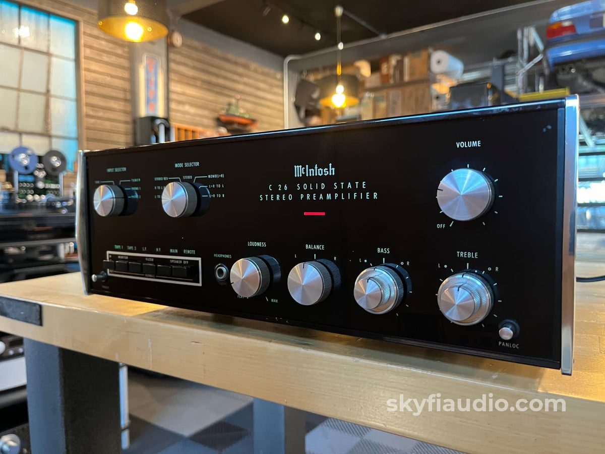 Mcintosh C26 Preamp - Survivor Preamplifier