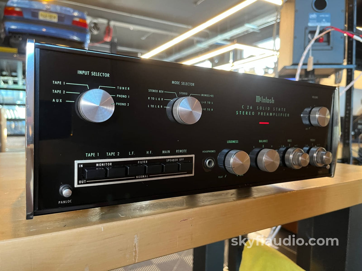 Mcintosh C26 Preamp - Survivor Preamplifier
