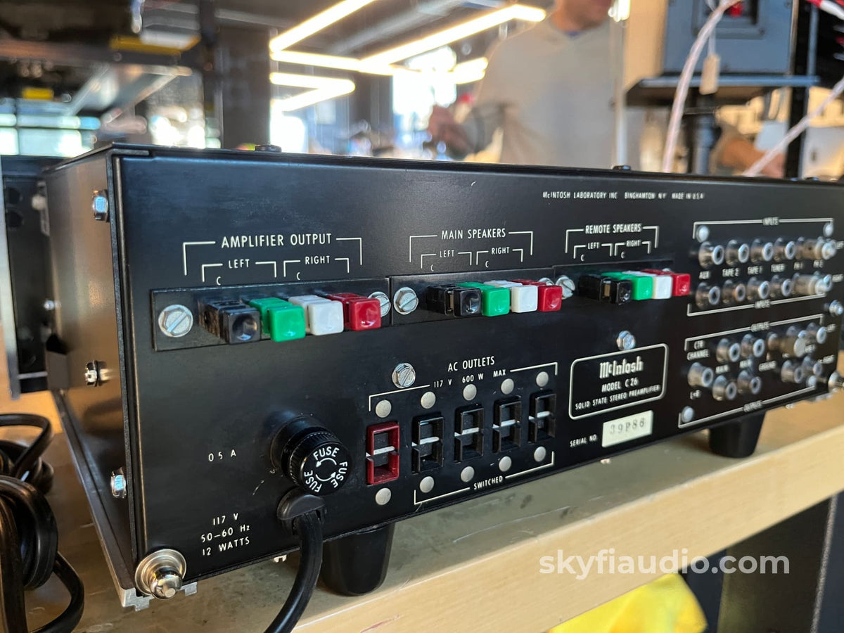 Mcintosh C26 Preamp - Survivor Preamplifier