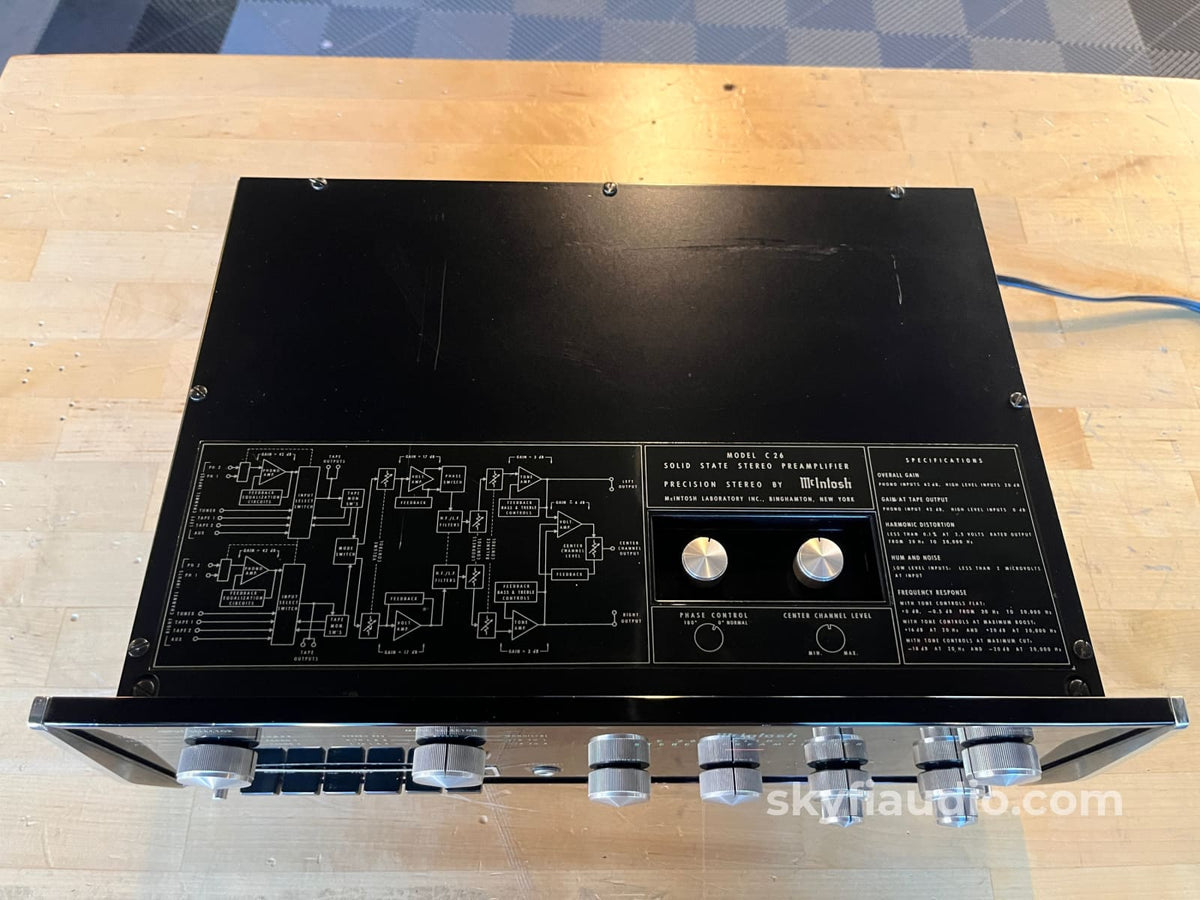 Mcintosh C26 Preamp - Survivor Preamplifier