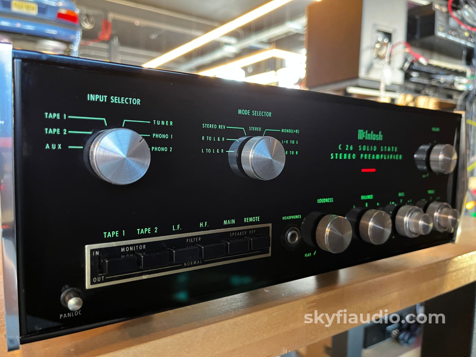 McIntosh C26 Vintage Solid State Preamplifier- Lightly Serviced Preamplifier