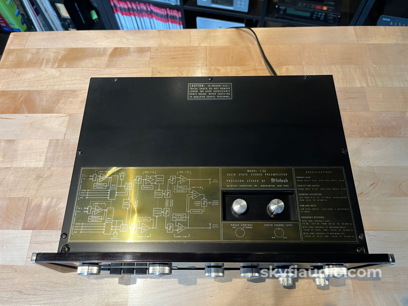 McIntosh C26 Vintage Solid State Preamplifier - Serviced - Preamplifier