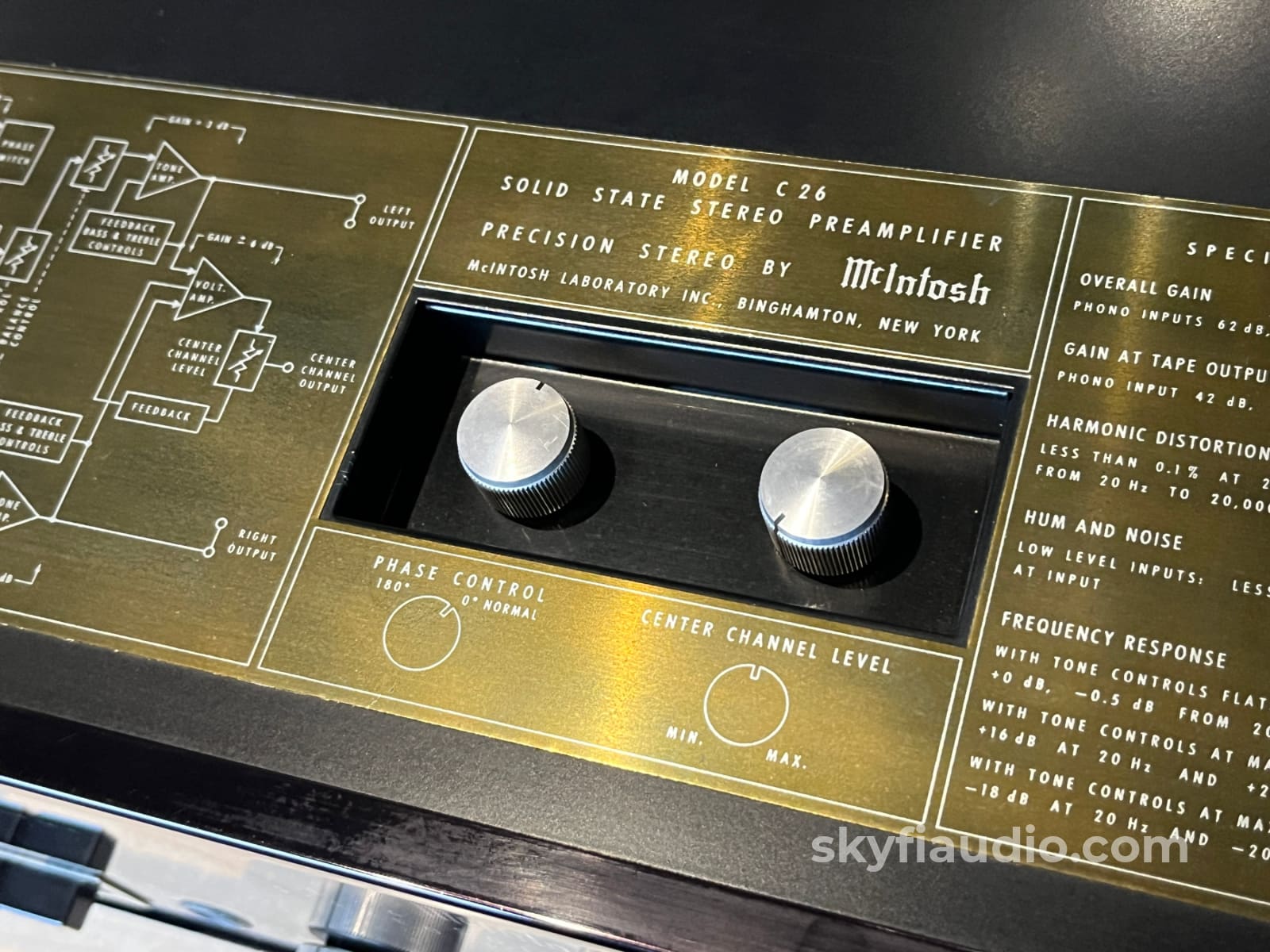 McIntosh C26 Vintage Solid State Preamplifier - Serviced - Preamplifier