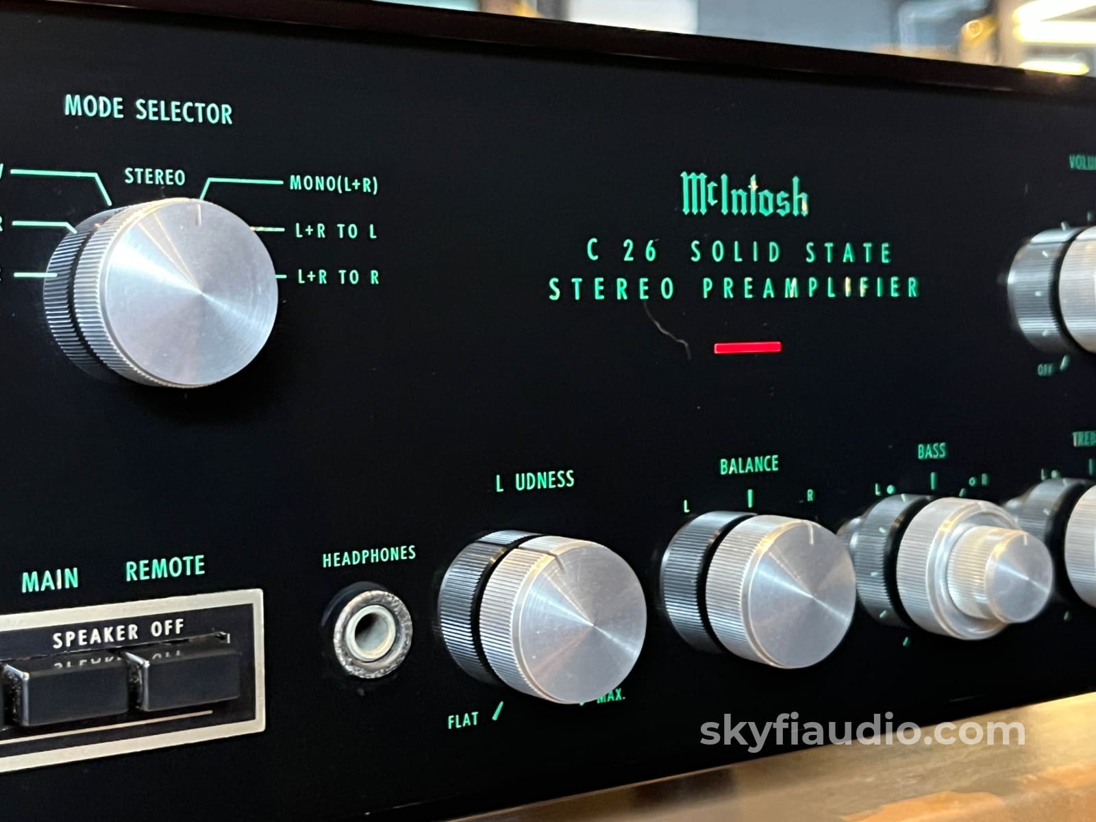 McIntosh C26 Vintage Solid State Preamplifier - Serviced - Preamplifier
