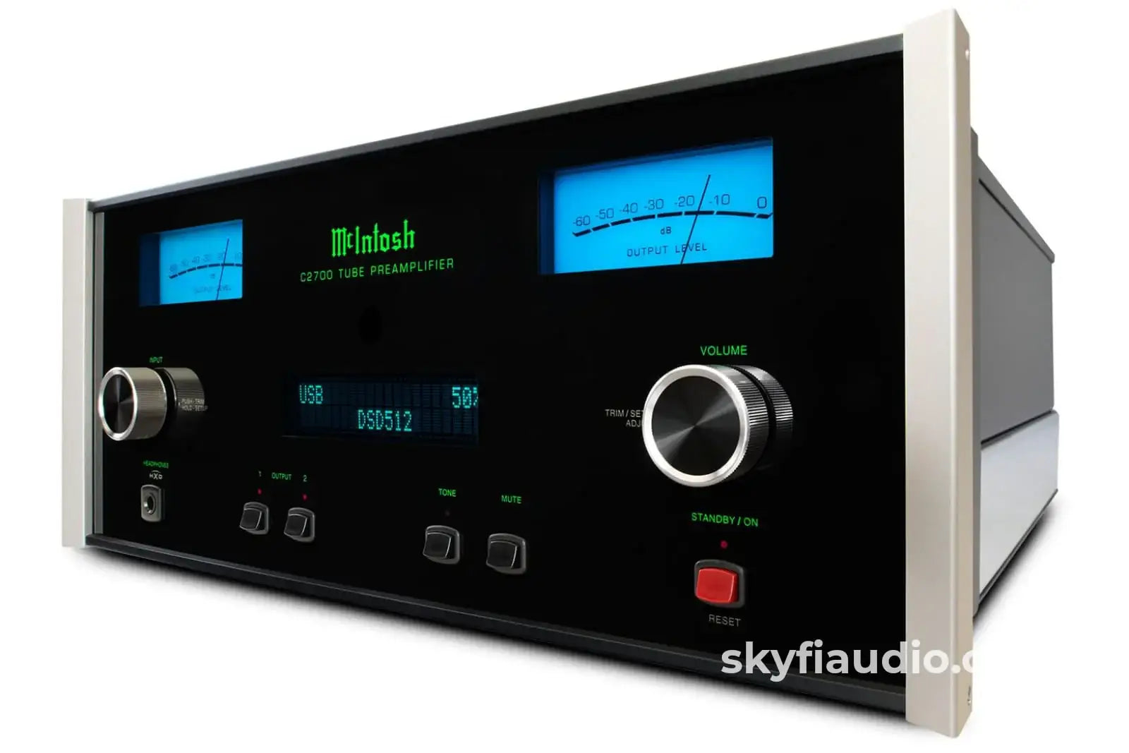 McIntosh C2700 Tube Preamplifier and Quad Balanced DAC - Factory Refurbished - Preamplifier