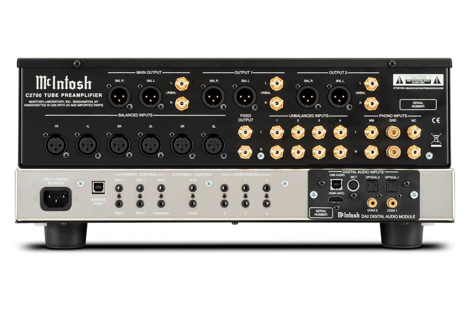 Mcintosh C2700 Tube Preamplifier And Dac