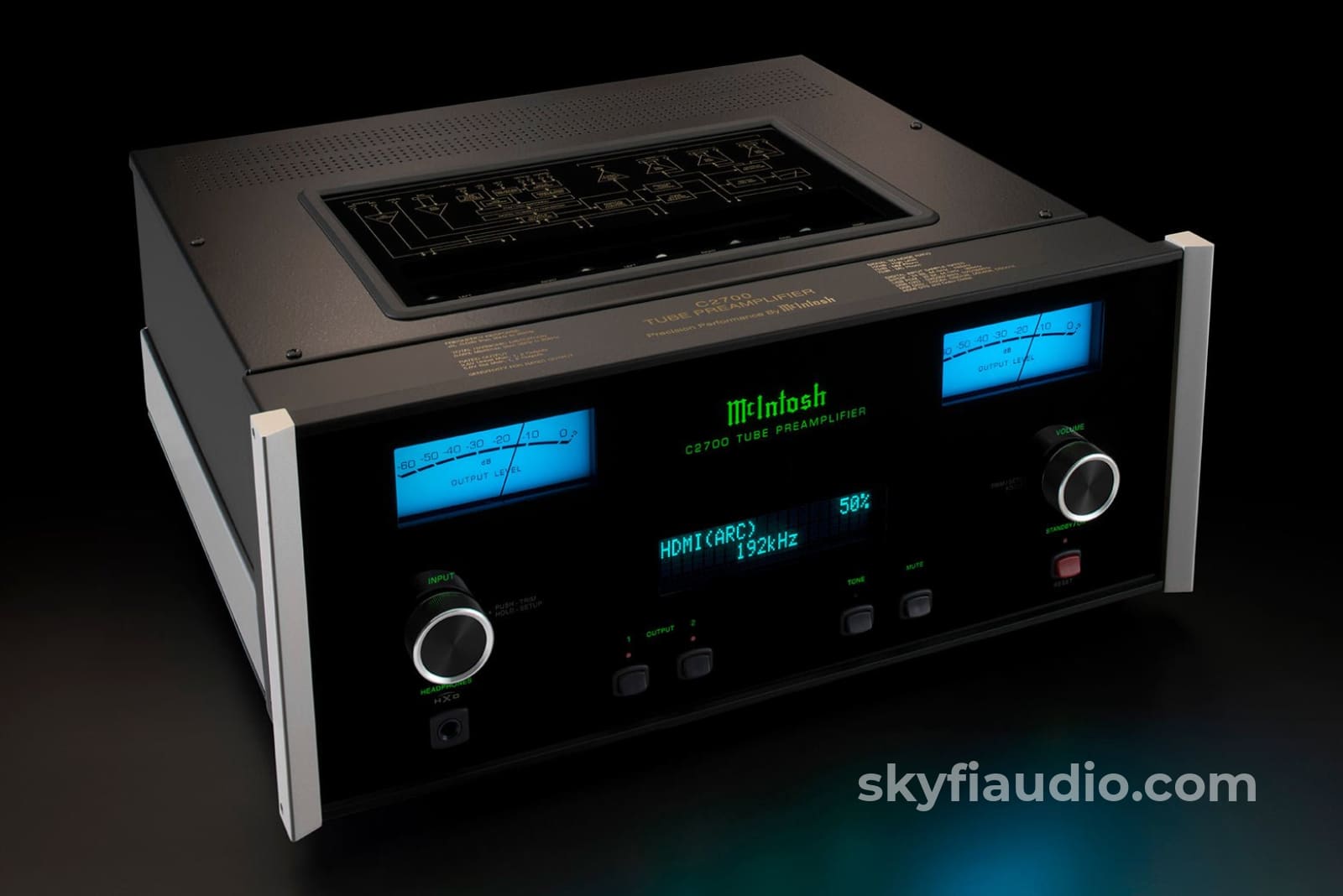 Mcintosh C2700 Tube Preamplifier And Dac