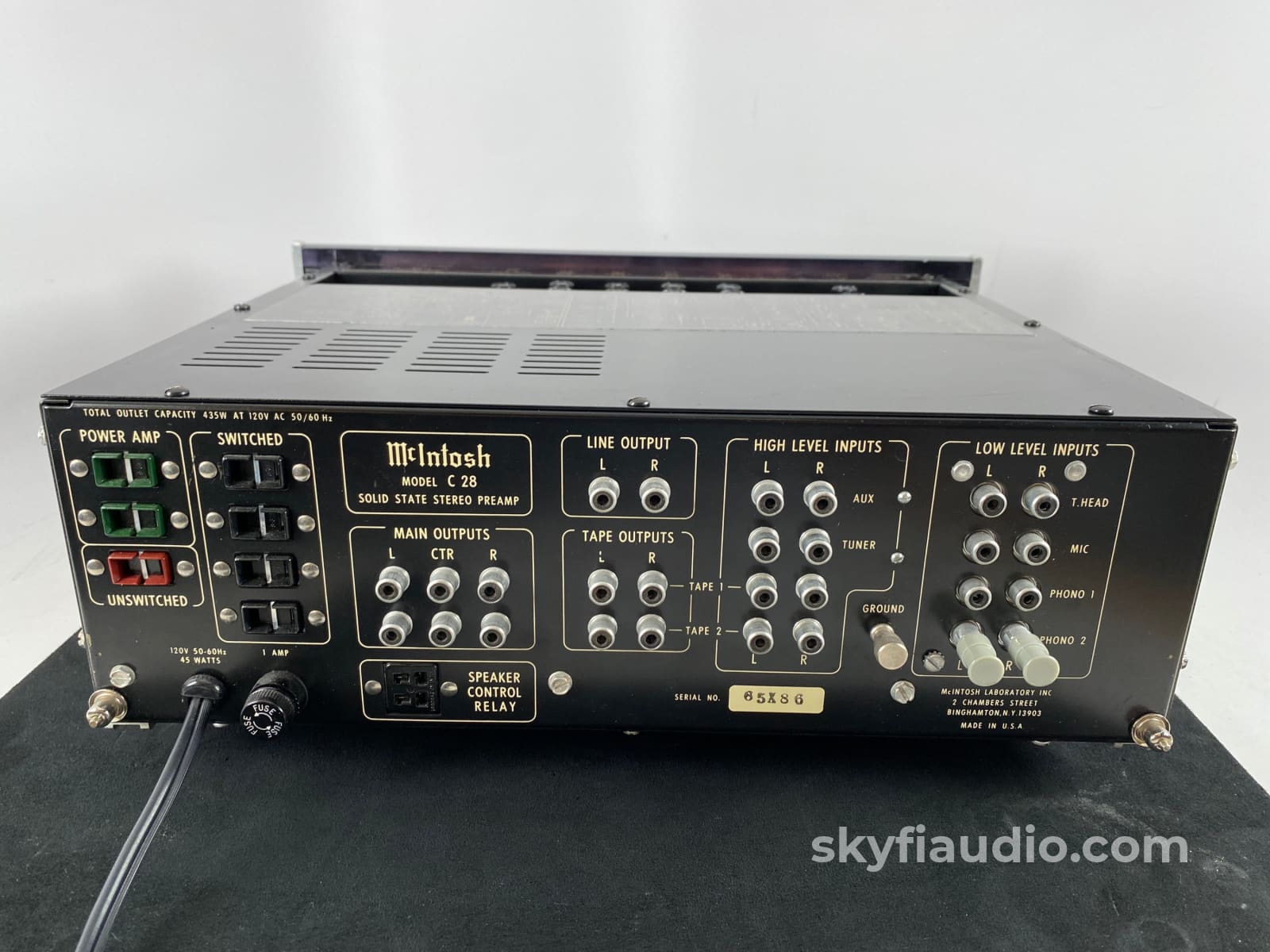 Mcintosh C28 All Analog Preamplifier - Super Clean