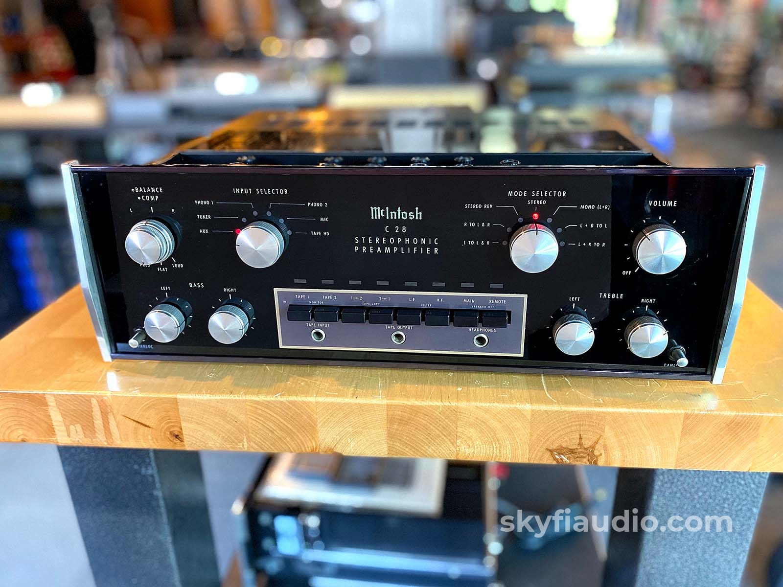 McIntosh C28 All Analog Vintage Preamp - Clean
