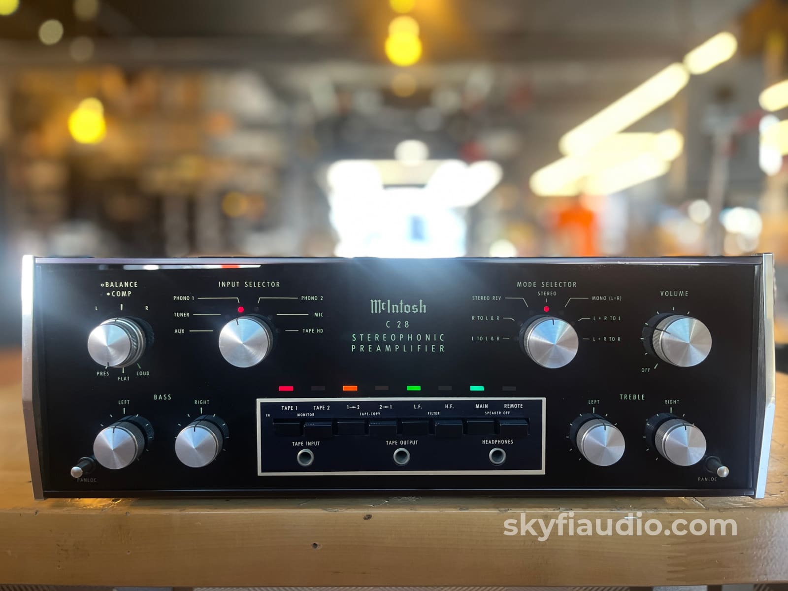 Mcintosh C28 Preamp Complete Collector Set - Box & Literature Preamplifier