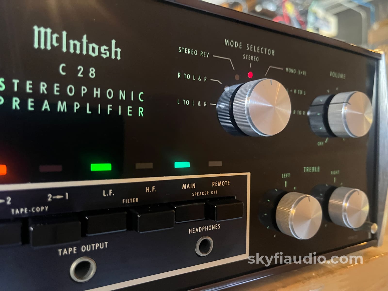 Mcintosh C28 Preamp Complete Collector Set - Box & Literature Preamplifier