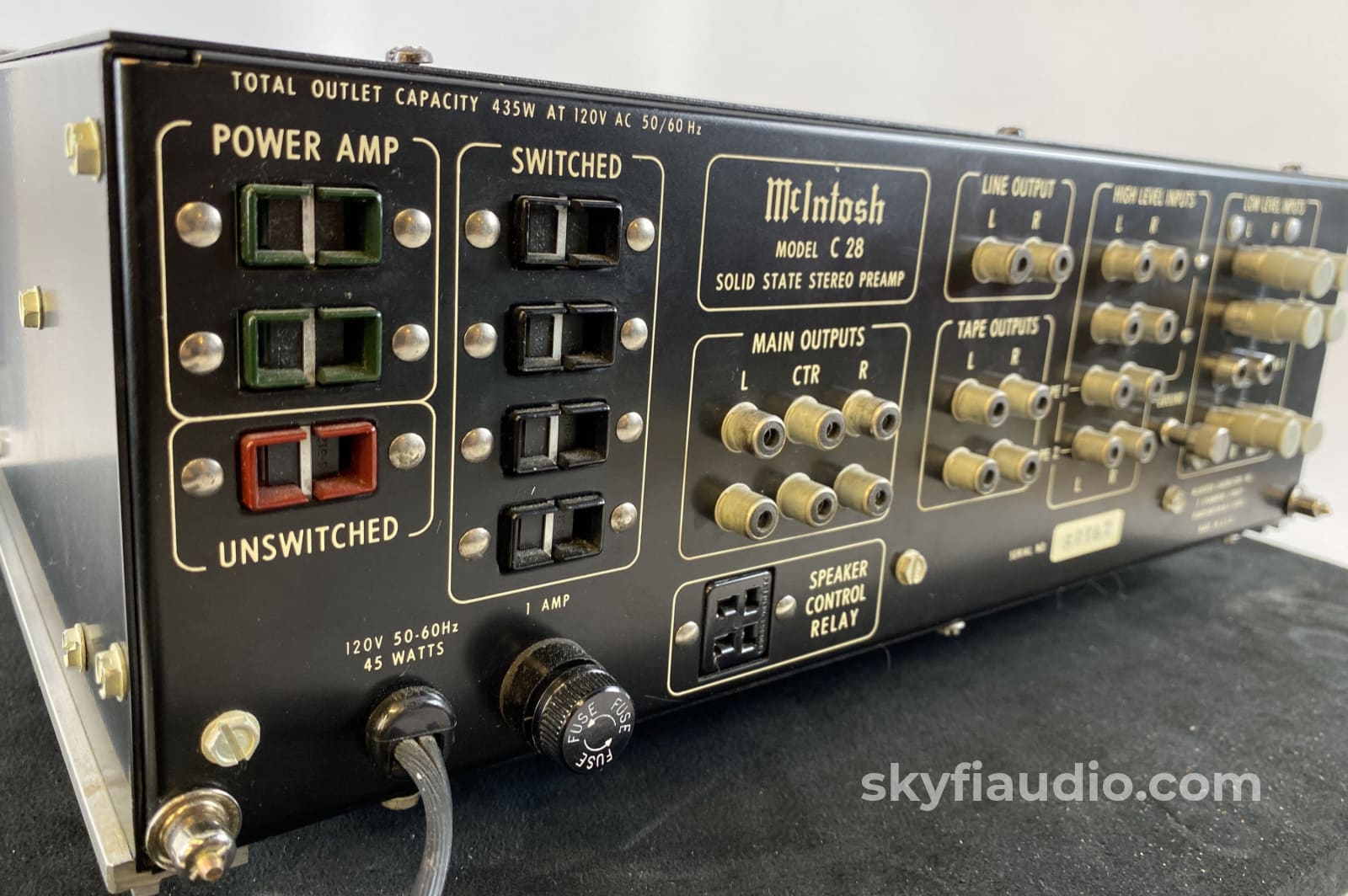 Mcintosh C28 Preamplifier - Fully Restored And Near Mint