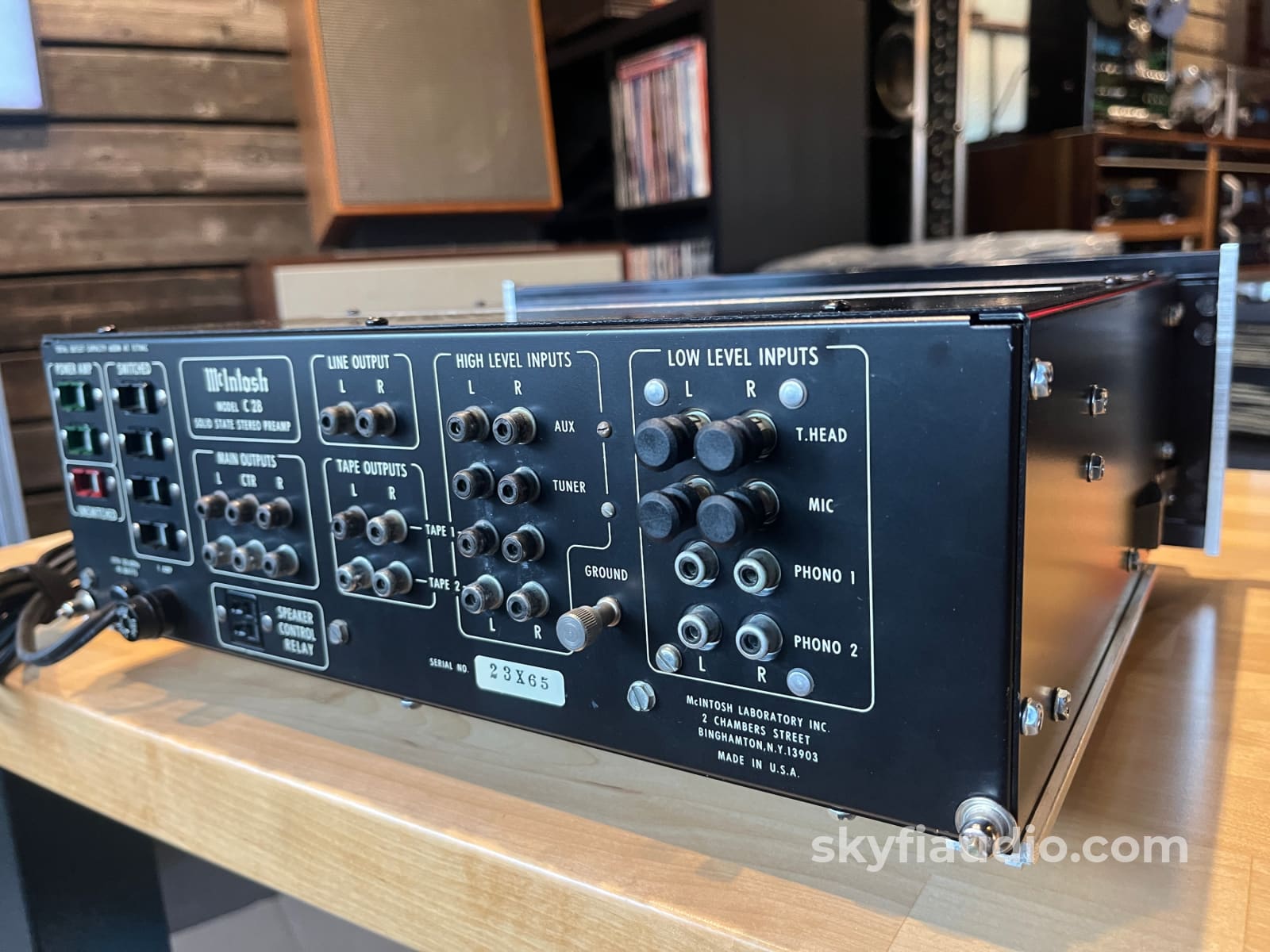 McIntosh C28 Solid State Vintage Preamplifier - Serviced