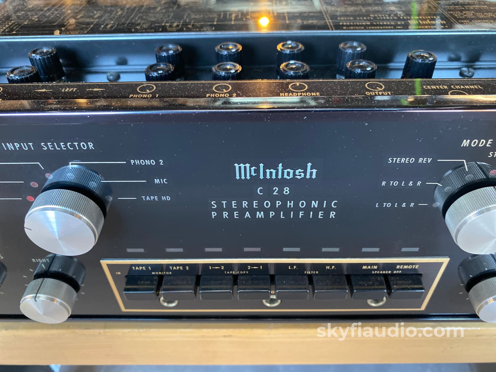 Mcintosh C28 Vintage Analog Preamp With Phono - Serviced Rec0T1O0Myntes6Nd