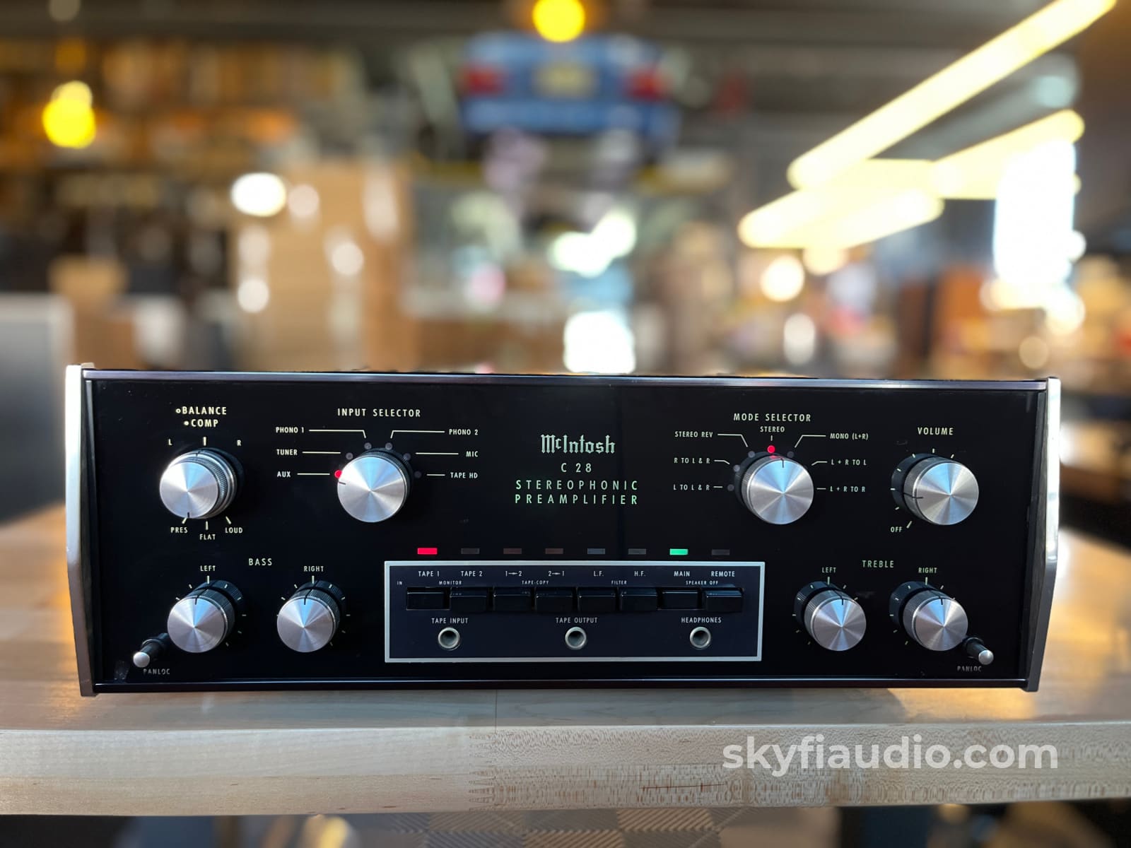 McIntosh C28 Vintage Solid State Preamplifier - Lightly Serviced