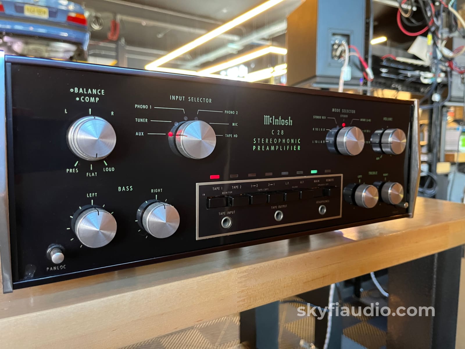 McIntosh C28 Vintage Solid State Preamplifier- Lightly Serviced Preamplifier