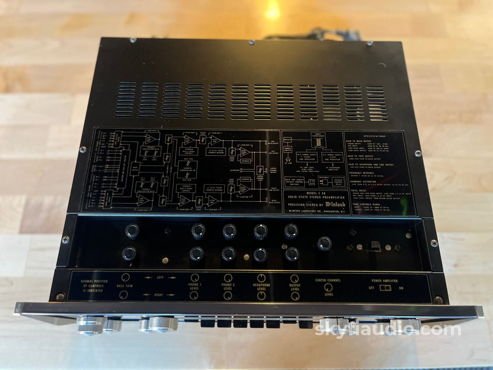 McIntosh C28 Vintage Solid State Preamplifier - Lightly Serviced