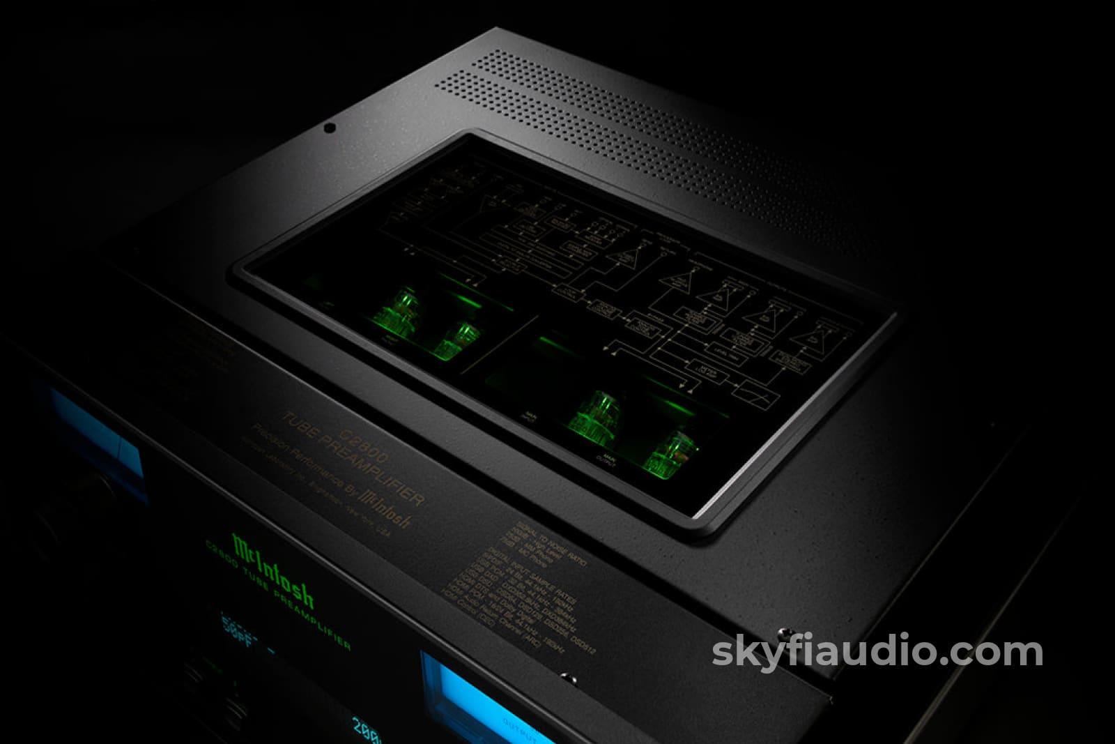 Mcintosh C2800 2 - Channel Vacuum Tube Preamplifier